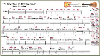 I'll Seen in my dreams per ukulele e ukubass tab