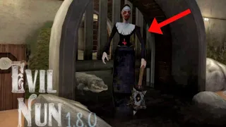 Evil Nun V1.8 True Crocodile 🐊 Full Gameplay || New Update Sewer Ending