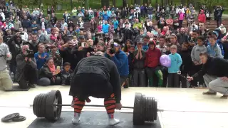 Čestmír Šíma 400 kg deadlift Strongman Aš 2015
