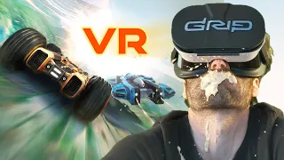 VR driving at its craziest - GRIP: Combat Racing