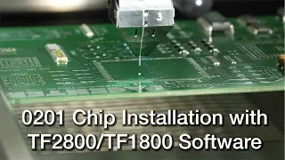 0201 Chip Installation with TF2800 Rework Station from PACE