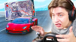 УСПЕТЬ ПРОЕХАТЬ ЧЕРЕЗ ВСЮ КАРТУ НА РУЛЕ, ДО ТОГО КАК ПРИЕДЕТ КУРЬЕР! (Forza Horizon 4)