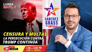 CENSURA Y MULTAS: La persecución contra TRUMP continúa |  Sánchez Grass en América I Univista TV