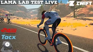 Lama Lab Test LIVE: 4iiii // Tacx Neo // Assioma DUO (New Zwift Desert Expansion)