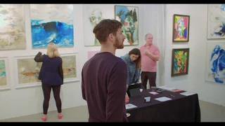 Hampstead Spring Affordable Art Fair - highlights video