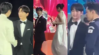 240507 Kim SooHyun Song Joongki Seonho & more interact at Baeksang Arts Awards 2024