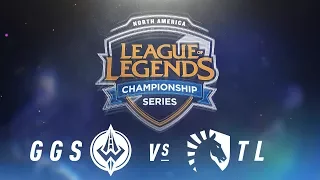 GGS vs. TL - Week 5 Day 2 | NA LCS Spring Split | GGS vs. TL (2018)