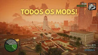 TODOS OS MODS PARA GTA SA DEFINITIVE EDITION ATÉ O MOMENTO! GAMEPLAY NA RTX 3060Ti!