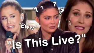 Celebrities live TV goes WRONG