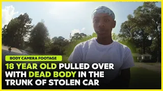 Traffic Stop Horror: Dead Body Found in Trunk of Stolen Car | Michael Mitchell Jr. | Body Cam