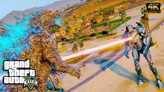 Godzilla Vs Gipsy avenger Epic Fight (GTA V Mod)