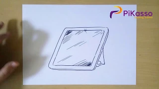 How to Draw a Mirror step by step easy