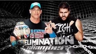 John Cena vs  Kevin Owens WWE Elimination Chamber latest 2016 on WWE Network