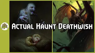 Actual Haunt Deathwish - Monster Gwent deck gameplay