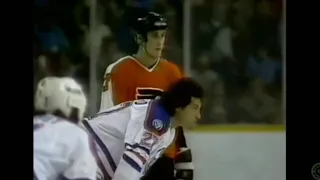 Flyers - Oilers hits, roughs, and Gretzky 12/30/81