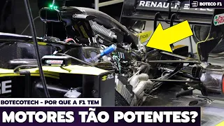 POR QUE o MOTOR da F1 é TÃO POTENTE?