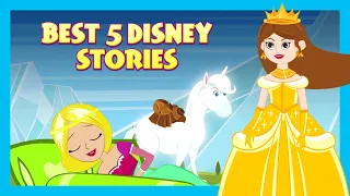 Best 5 Disney Stories | Fairy Tales Stories | Tia & Tofu | English Kids Stories