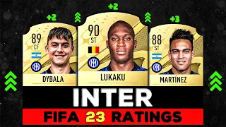 FIFA 23 | INTER PLAYER RATINGS IN FIFA 23 😱🔥 ft. Lukaku, Dybala, Barella...