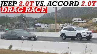 2020 Honda Accord Sport 2.0T vs. 2019 Jeep Cherokee 2.0T