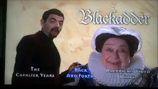 DVD Opening to Blackadder Back and Forth UK DVD