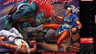 Every Super Nintendo Street Fighter Game - SNESdrunk