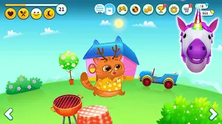 Little Kitten Adventure Bubbu Educational Games - Play Fun Cute Kitten Pet Care Game for Kids #534