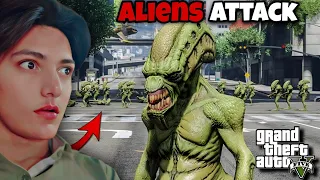 Grand Theft Auto 5 Gameplay Walkthrough Part 29 - Alien Abduction (GTA 5) Urdu/Hindi