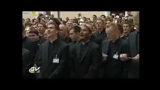 "A do sans!" - Papst Benedikt rutscht versehentlich ins Bayrische