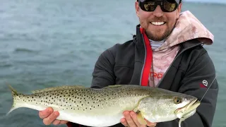 How To Catch Speckled Trout (On 20+ MPH Windy Days)