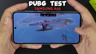 Test game PUBG Mobile on Samsung Galaxy A55 | Phone Gaming