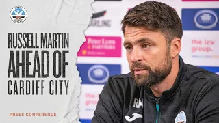 Russell Martin ahead of Cardiff City | Press Conference