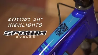 Spawn Cycles Kotori 24” - Highlights