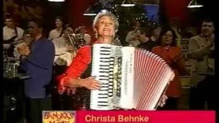 Christa Behnke  Akkordeon Weltmeisterin     "Salto Tastale"    Hand Käs mit Musik