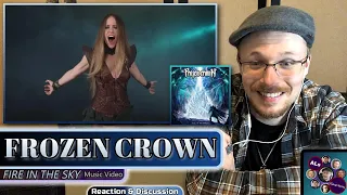 Reaction to...FROZEN CROWN: FIRE IN THE SKY (Music Video) (With Lyrics)