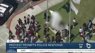 Grossmont High School protest over school dress code prompts police response