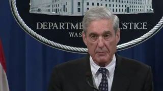 Mueller makes 1st public statement on Trump, Russia investigation