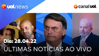 Lula e ONU, Paulo Teixeira fala ao vivo sobre Daniel Silveira na CCJ; Bolsonaro x STF e+| UOL News