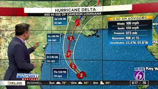 Hurricane Delta targets Louisiana