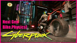 Next Gen Bike Physics! | Cyberpunk 2077 : Gameplay (PS5)