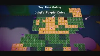 Toy Time Galaxy: Luigi's Purple Coins - Super Mario Galaxy 3D All-Stars