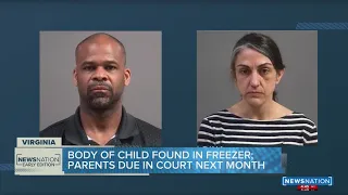 Body of child found in freezer; parents due in court next month