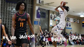 Ian Jackson and Boogie Fland 2 of NYC best players & schools battle it out in a classic matchup