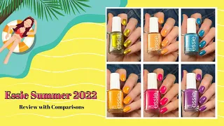 Essie Summer 2022| Review with live swatches & lots of comparisons!!