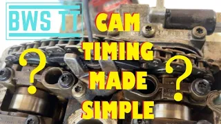 How to set timing on 1.8t 20v cylinder head