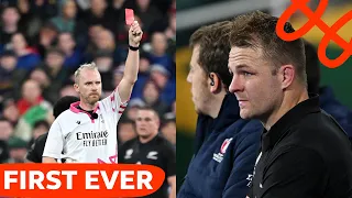 The first man to be sent off in a Rugby World Cup final | New Zealand v South Africa