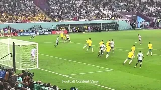 Messi goal vs australia reaction