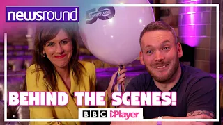 Behind the Scenes at Newsround's 50th Anniversary Party! 🎉