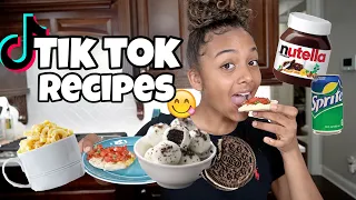 Testing Viral Tik Tok Food Hacks | Tik Tok Recipes You NEED To Try