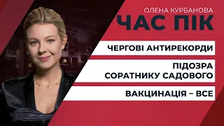 Захворюваність б'є чергові антирекорди/Індія призупинила експорт вакцини Covishield | ЧАС ПІК