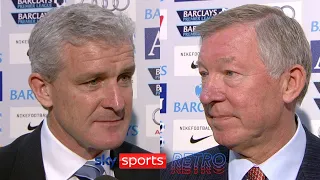 When Carlos Tevez returned to Old Trafford - Reaction from Sir Alex Ferguson & Mark Hughes